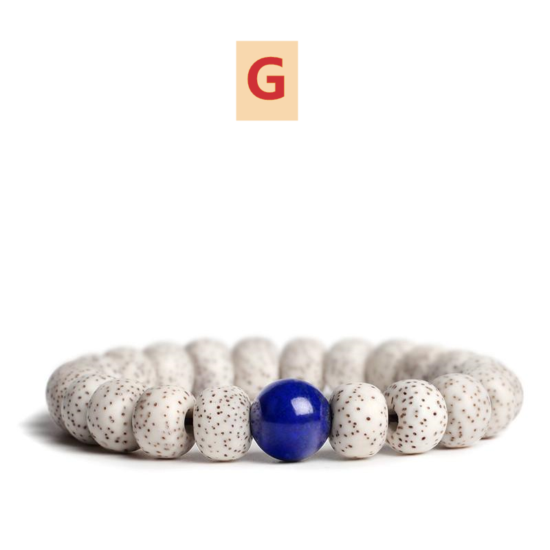 Stars And Moon Bodhi Seed Bracelet