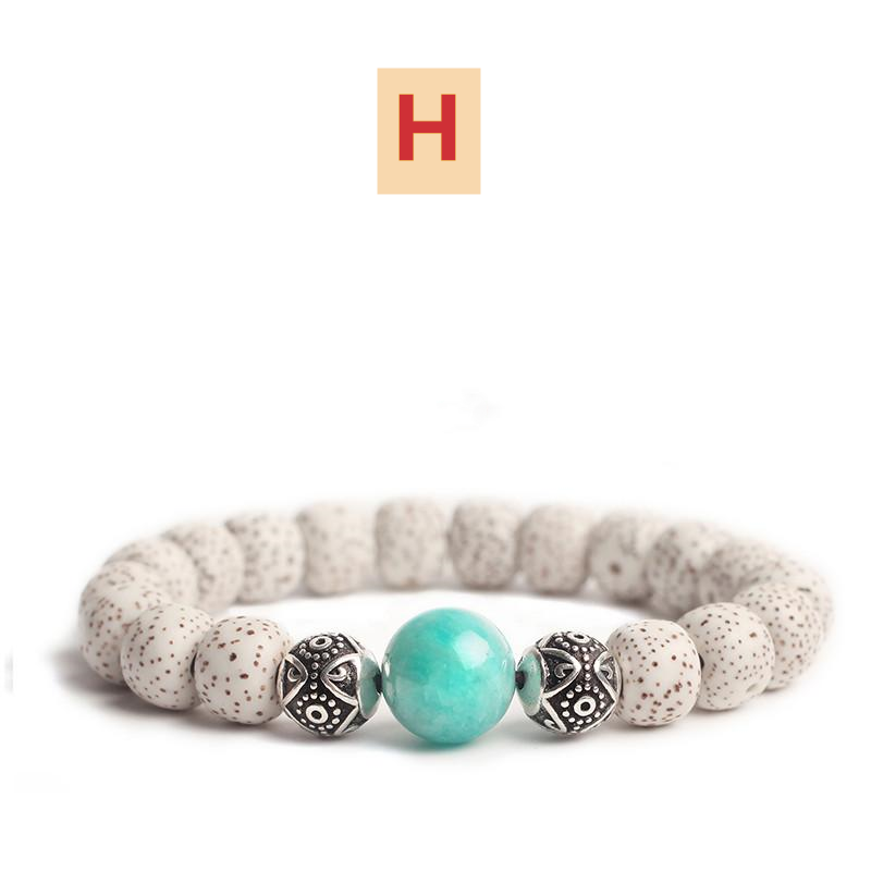 Stars And Moon Bodhi Seed Bracelet