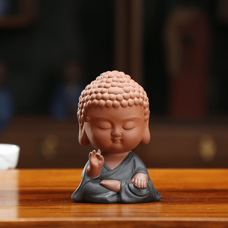 Little Buddha With Zen Furnishings