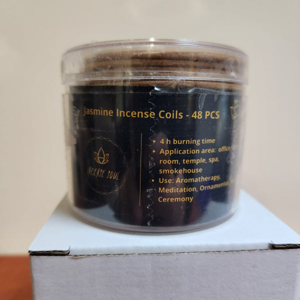 Natural Antiseptic Spiral Incense Coils (48 pcs)