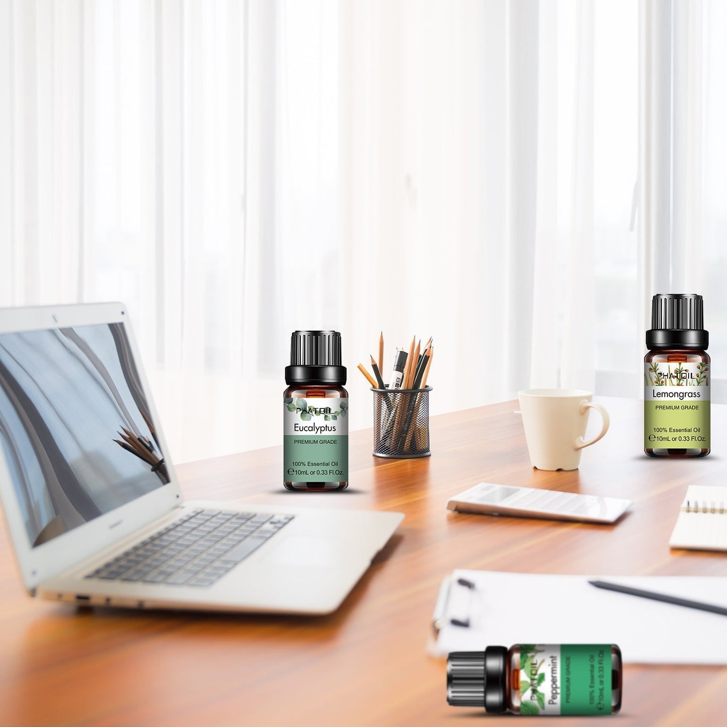 Phatoil Pure Plant Extract Essential Oil Set (6 pcs)