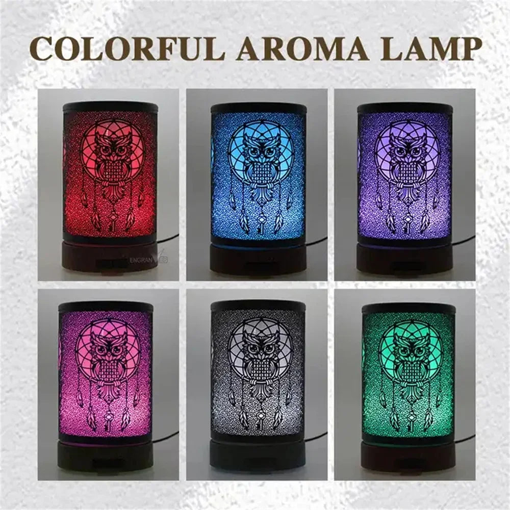 Vintage Metal Ultrasonic 100ml Essential Oil Aroma Diffuser