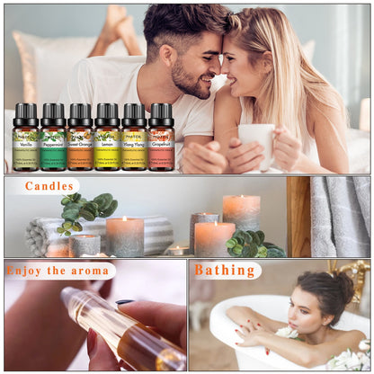Phatoil Fruit Premium Essential Oil Set For Air Purifying (6pcs)