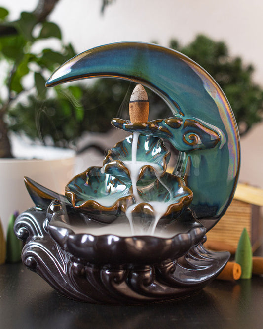 Moon Falls - Backflow Incense Burner