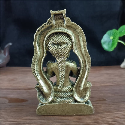 Majestic Vishnu Figurine Sculpture Table Statue