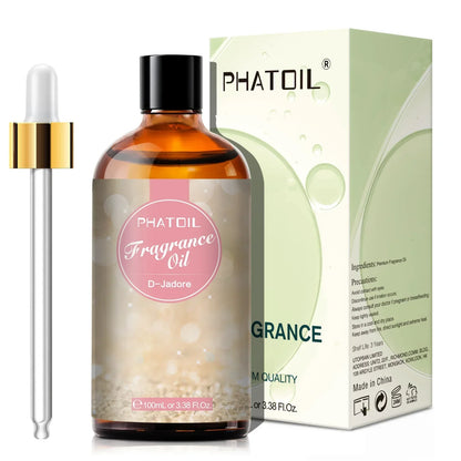 Phatoil 100ml Fragrance Oils With Droppers And Roll-On Bottles