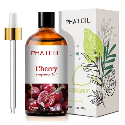 Phatoil 100ml Fruit Perfume Fragrance Oils for Aroma Diffuser With Droppers