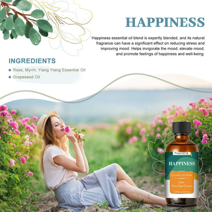 Phatoil 60ml Compound Essential Oil Pure Plant Extract With Dropper