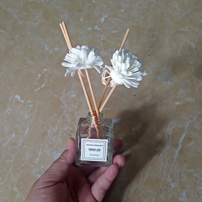 Beautiful Life 50ml Flameless Aromatherapy Reed Diffuser Set With Rattan Vine Sticks
