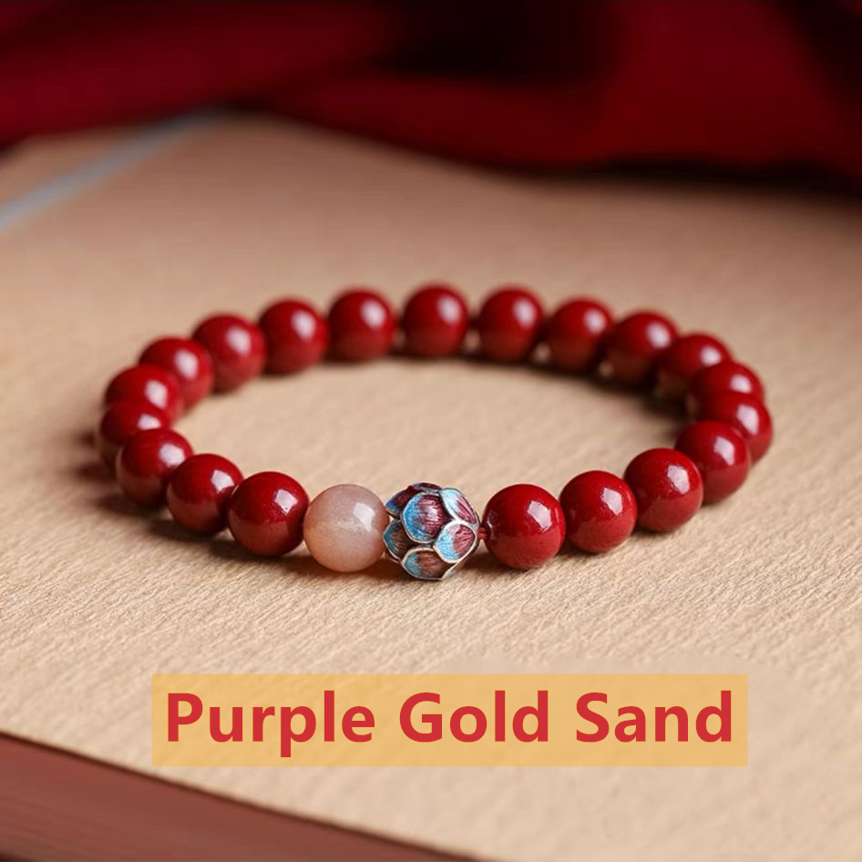 Consecrated Cinnabar Lotus Bracelet