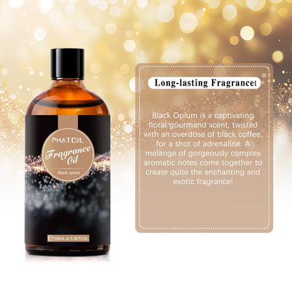 Phatoil 100ml Fragrance Oils With Droppers And Roll-On Bottles