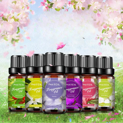Phatoil Fruit Premium Fragrance Oil Set For Air Purifying (6pcs)