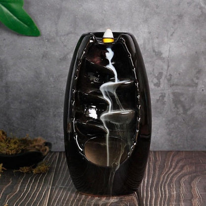 Cascade Waterfall Backflow Incense Burners