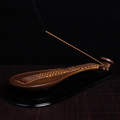 Handmade Pipa Incense Stick Holder