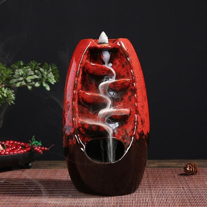 Cascade Waterfall Backflow Incense Burners
