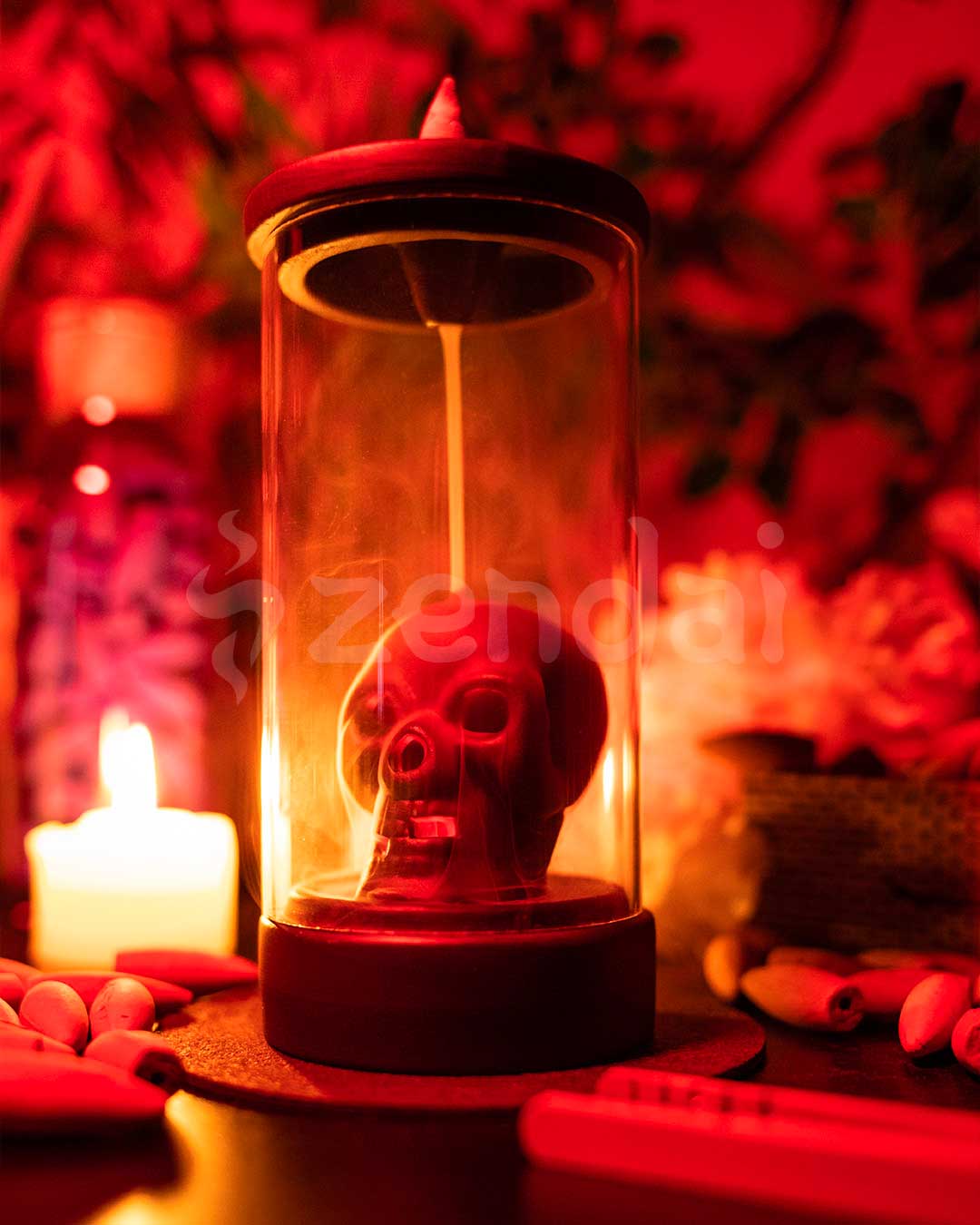 Zen Skull - Backflow Incense Burner